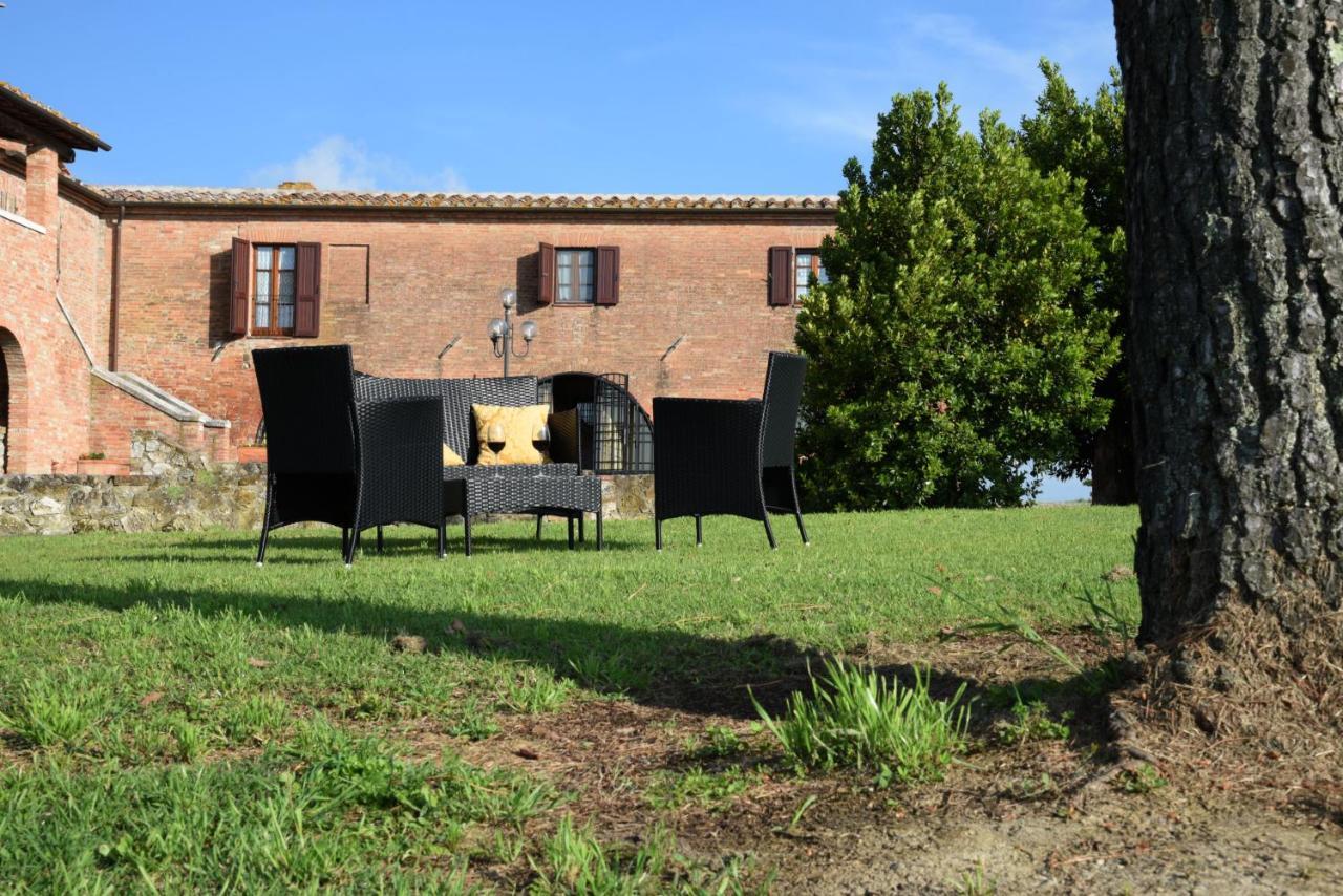 Podere Il Granaio - Crete Senesi - Tuscany Siena Eksteriør bilde