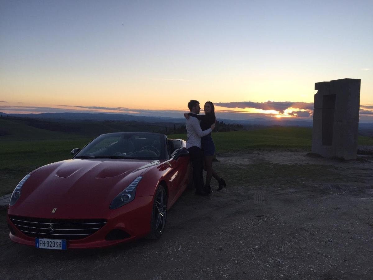 Podere Il Granaio - Crete Senesi - Tuscany Siena Eksteriør bilde