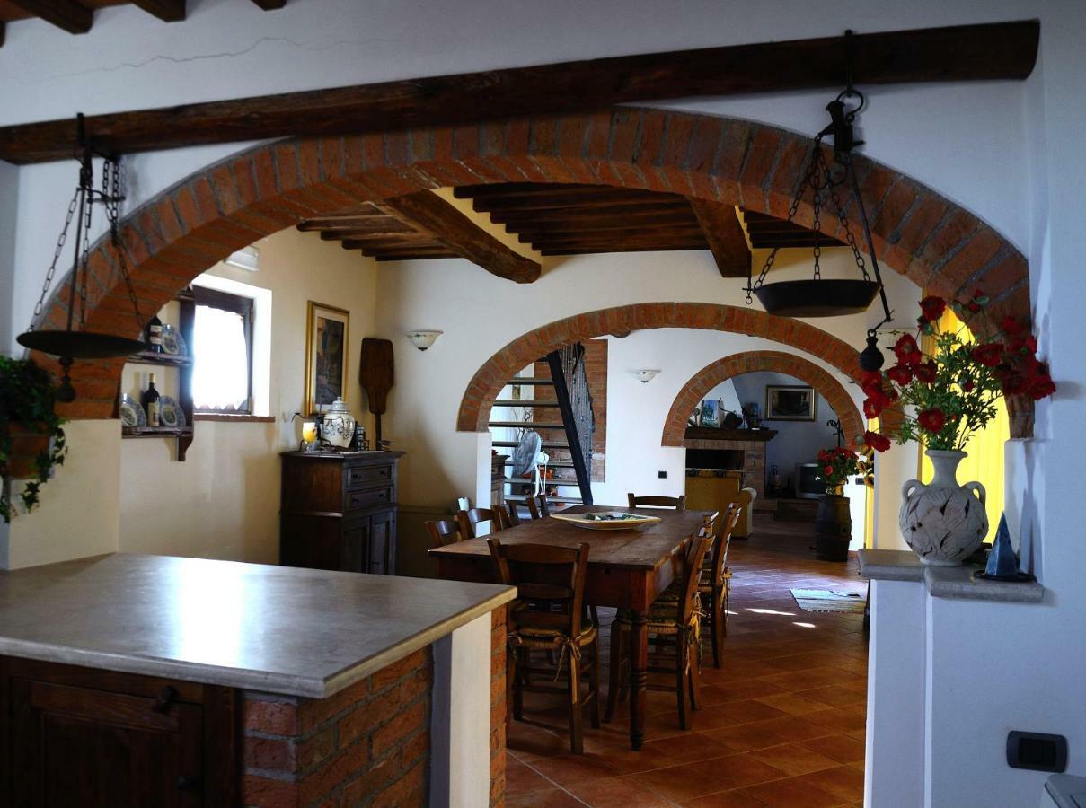 Podere Il Granaio - Crete Senesi - Tuscany Siena Eksteriør bilde