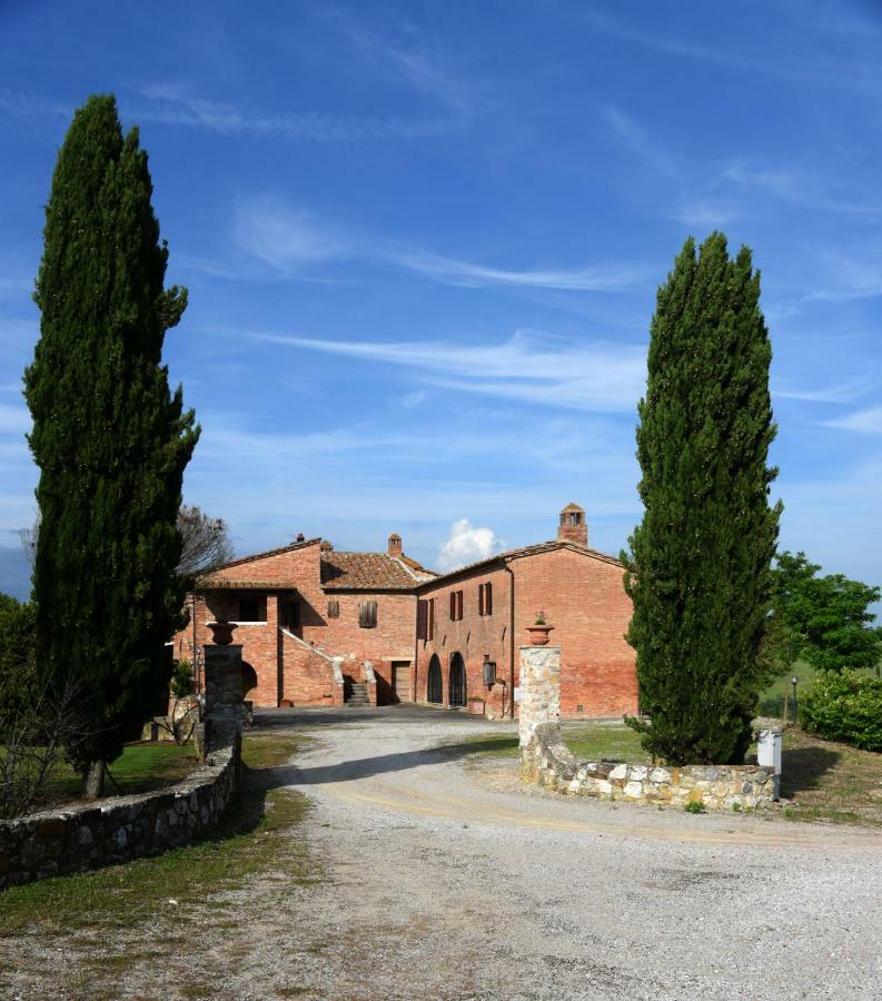Podere Il Granaio - Crete Senesi - Tuscany Siena Eksteriør bilde