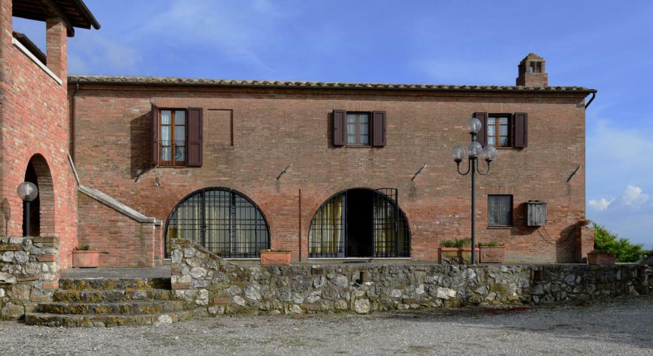 Podere Il Granaio - Crete Senesi - Tuscany Siena Eksteriør bilde