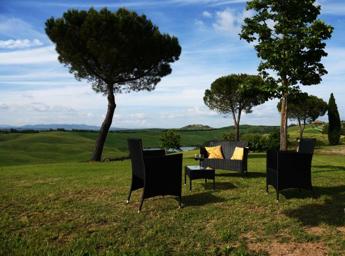 Podere Il Granaio - Crete Senesi - Tuscany Siena Eksteriør bilde